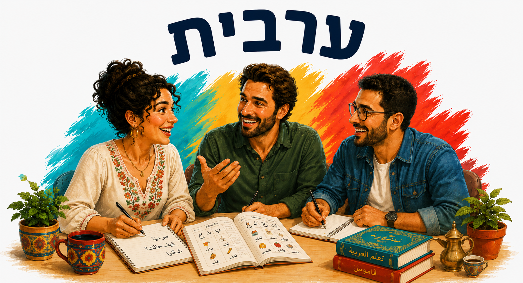 ערבית מדוברת מתחילים