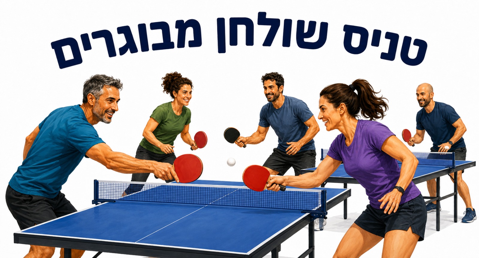 טניס שולחן מבוגרים
